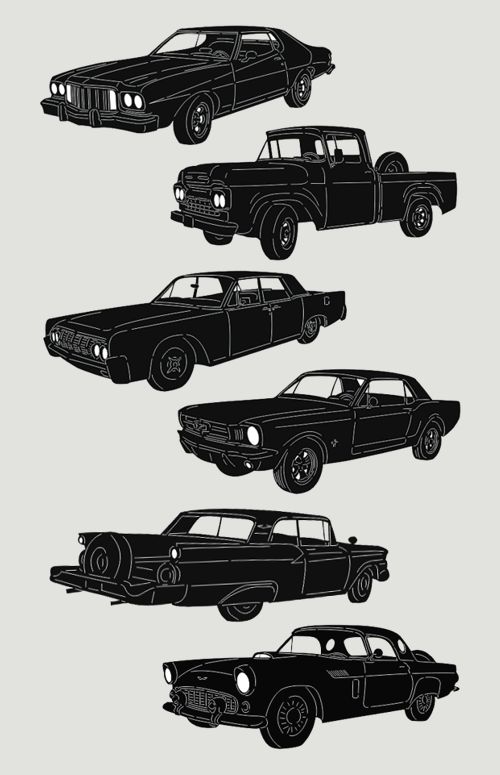 Ford Classic Car DXF Designs