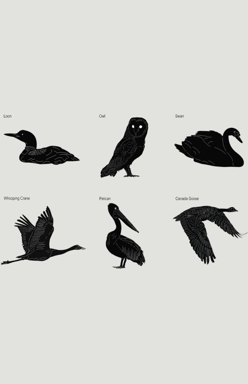 Bird DXF Designs